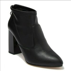 Franco Sarto Kortney Black Ankle Bootie NIB